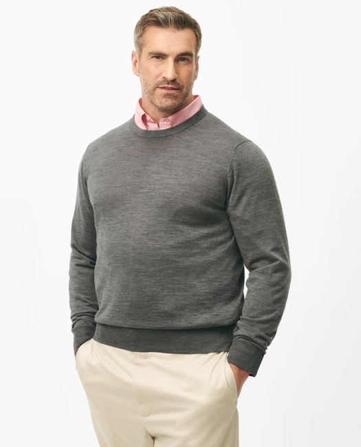 Big & Tall Ultimate Merino Wool Crewneck Sweater