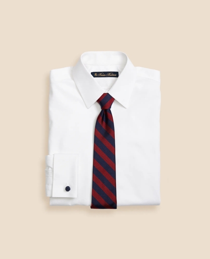Boys Supima&reg; Cotton Pinpoint Non-Iron French Cuff Dress Shirt