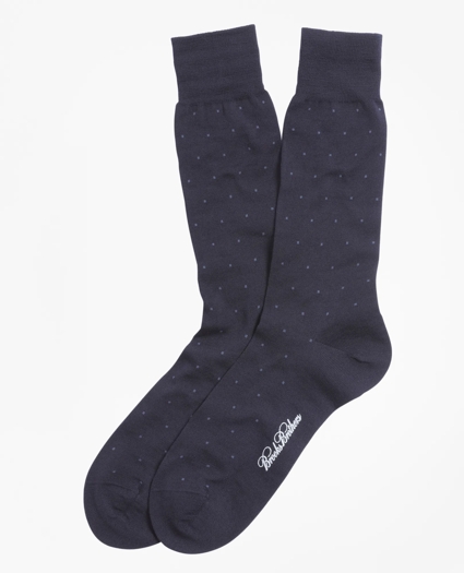 Merino Wool Big Dot Crew Socks