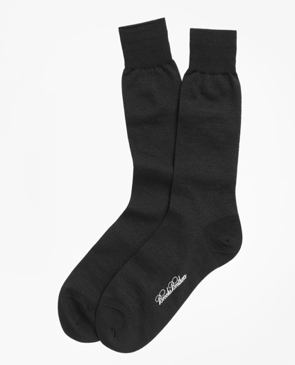 Merino Wool Mini Dot Crew Socks