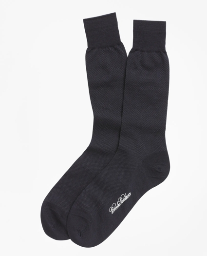 Merino Wool Mini Dot Crew Socks