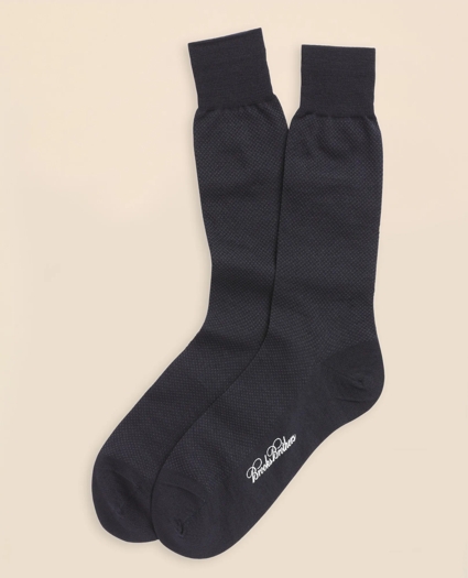 Merino Wool Mini Dot Crew Socks