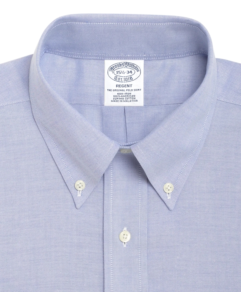 Brooks Brothers Cool Regent Regular-Fit Dress Shirt,  Non-Iron Button-Down Collar, image 2