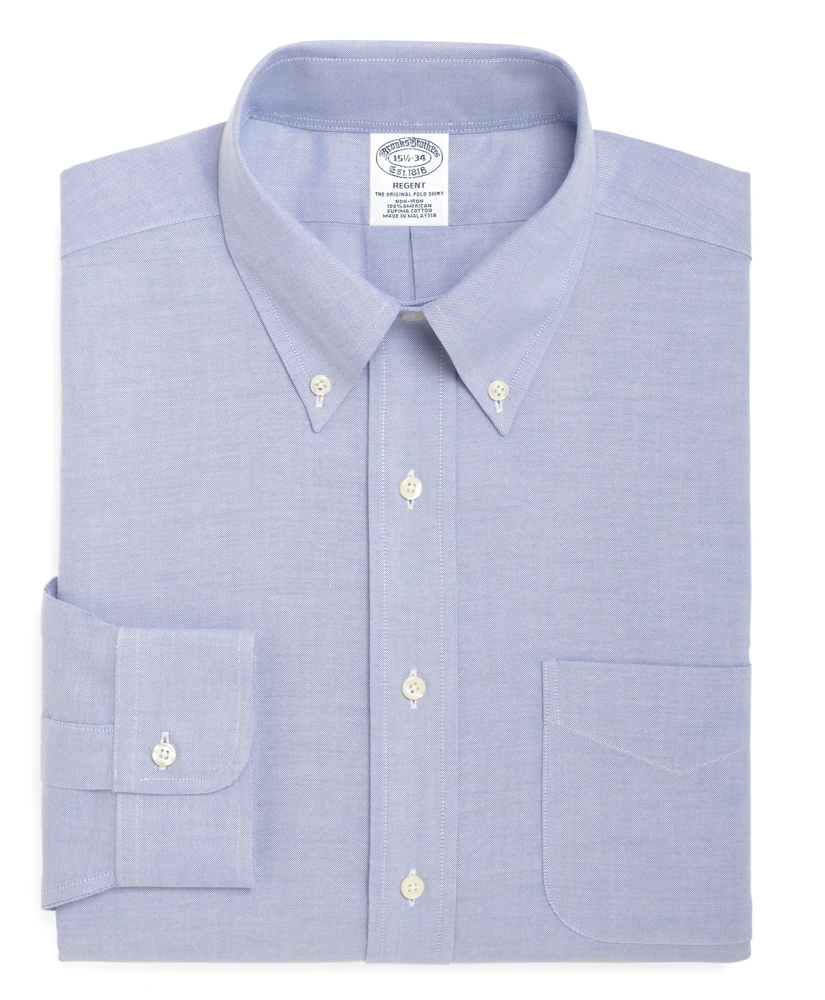Brooks Brothers Cool Regent Regular-Fit Dress Shirt,  Non-Iron Button-Down Collar, image 4