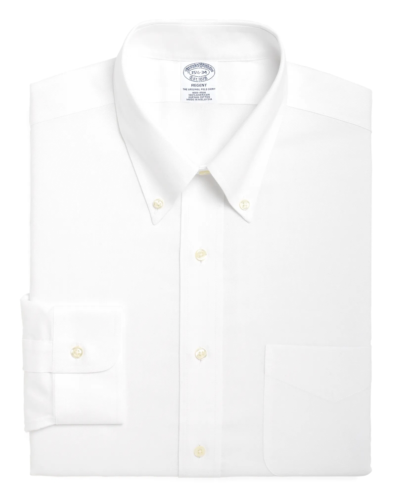 Brooks Brothers Cool Regent Regular-Fit Dress Shirt,  Non-Iron Button-Down Collar, image 5