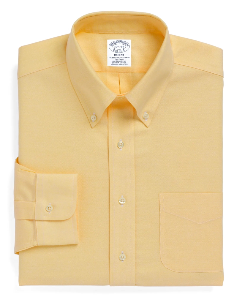 Brooks Brothers Cool Regent Regular-Fit Dress Shirt,  Non-Iron Button-Down Collar, image 4