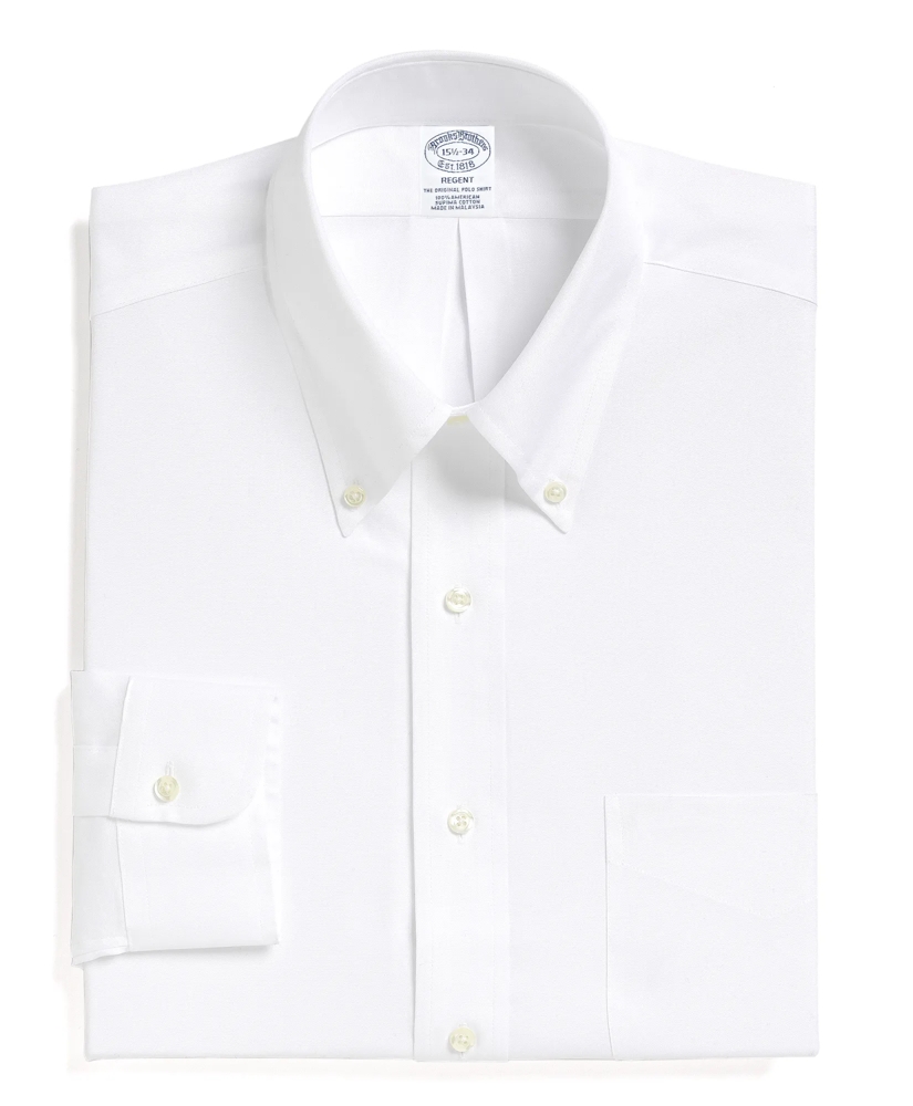 Men's Slim Fit Button-Down Collar Dress Shirt | Brooks Brothers Men's Slim Fit Button-Down Collar Dress Shirt | Brooks Brothers