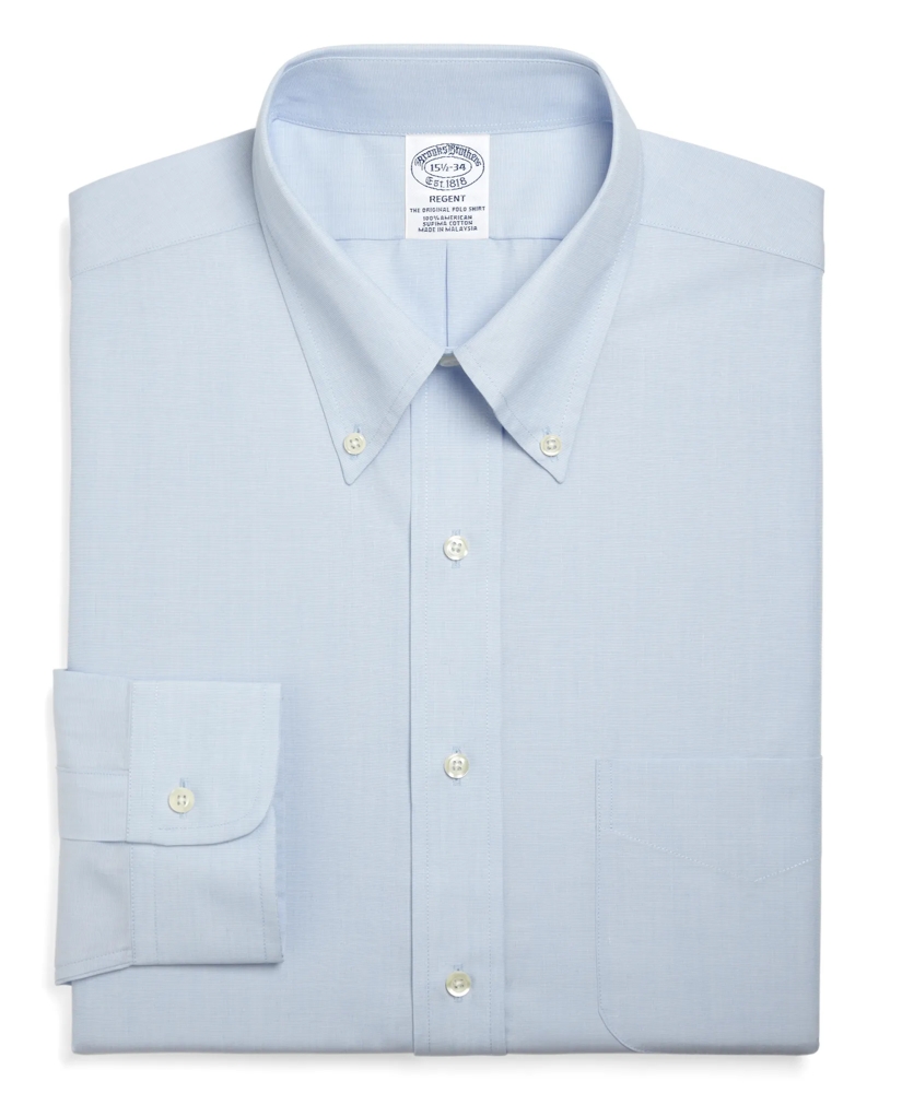 Regent Regular-Fit Dress Shirt,  Button-Down Collar, image 4