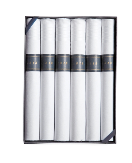 Cigar-Rolled Handkerchiefs-Set of 6, image 1