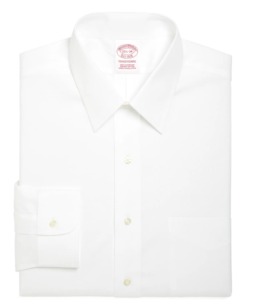 Traditional Extra-Relaxed-Fit Dress Shirt, Forward Point Collar, image 2