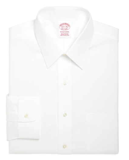 Traditional Extra-Relaxed-Fit Dress Shirt, Forward Point Collar, image 2