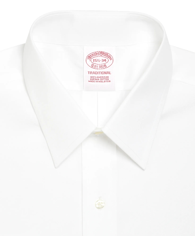 Traditional Extra-Relaxed-Fit Dress Shirt, Forward Point Collar, image 3