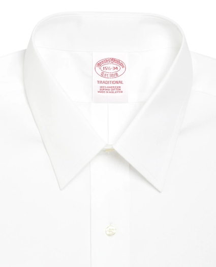 Traditional Extra-Relaxed-Fit Dress Shirt, Forward Point Collar, image 3