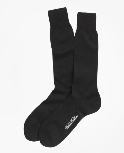 Egyptian Cotton Jersey Knit Crew Socks