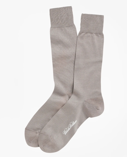 Egyptian Cotton Jersey Knit Crew Socks