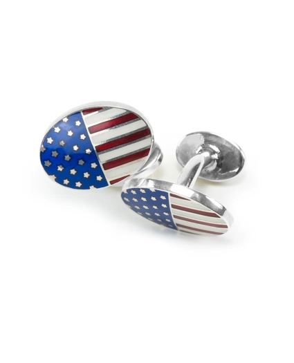 American Flag Cuff Links, image 2