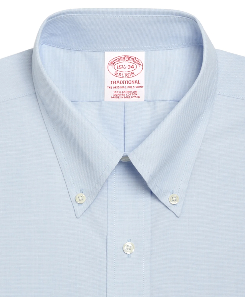 Traditional Extra-Relaxed-Fit Dress Shirt, Button-Down Collar, image 2