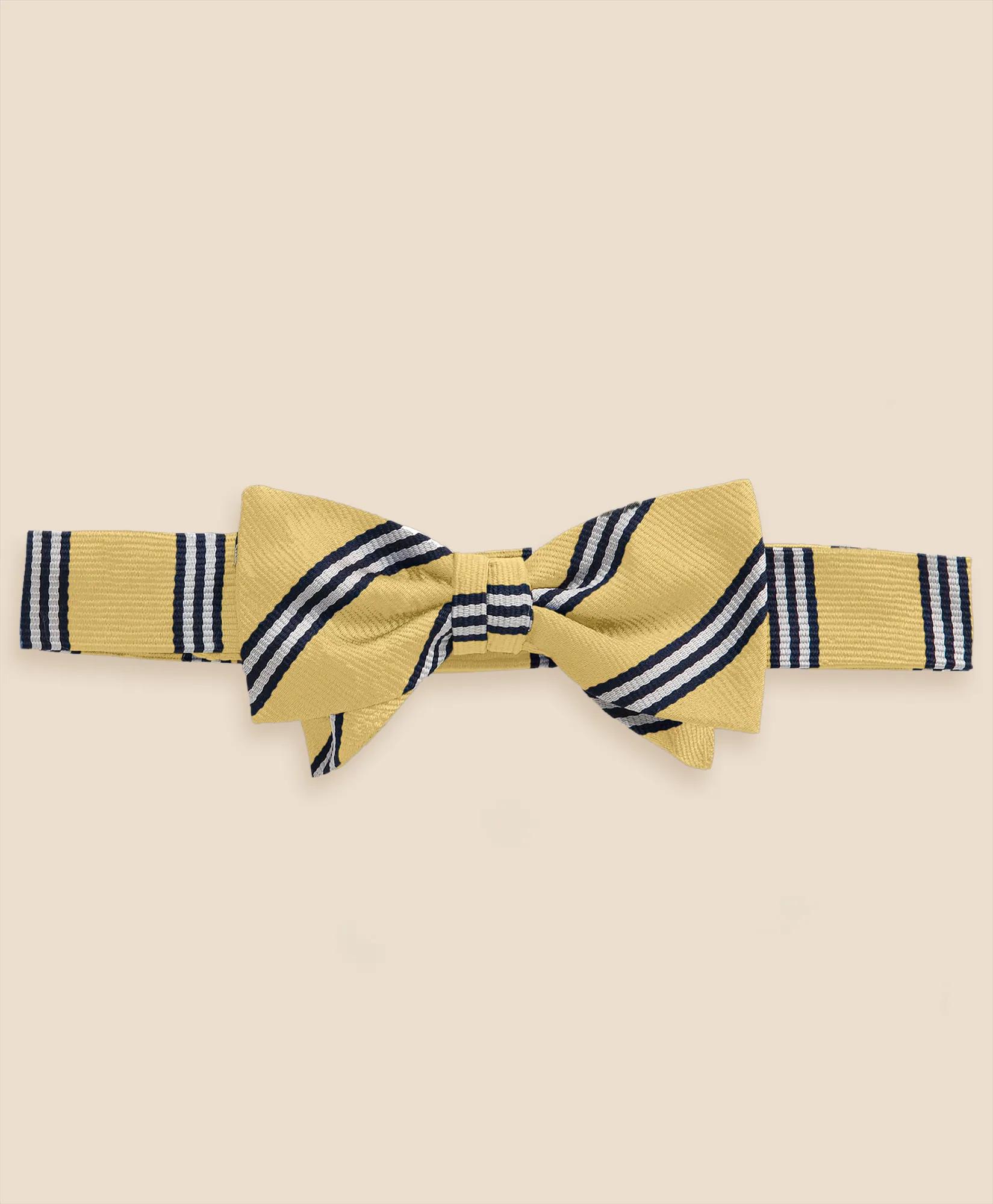 Boys BB# 1 Stripe Pre-Tied Bow Tie, image 1
