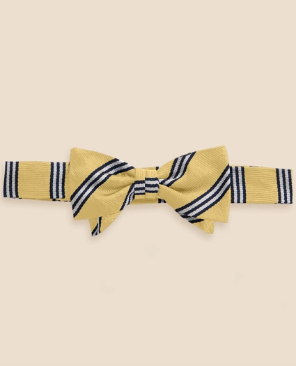 Boys BB# 1 Stripe Pre-Tied Bow Tie