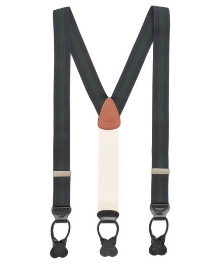 Extra-Long Striped Suspenders, image 1