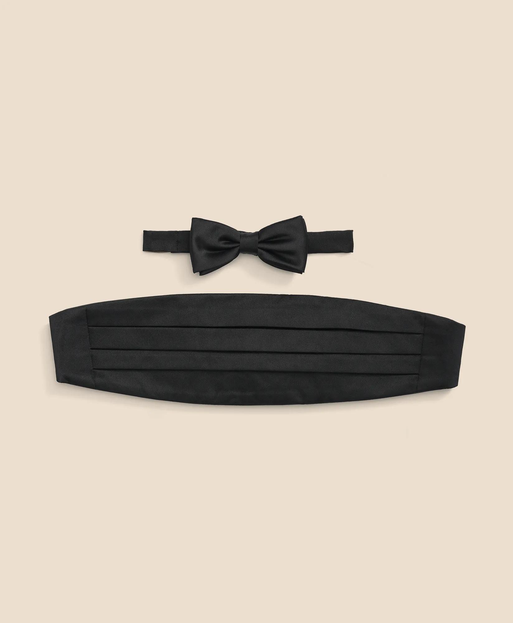 Silk Bow Tie and Cummerbund Boxed Set