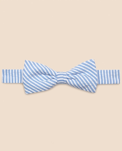 Boys Seersucker Bow Tie, image 1