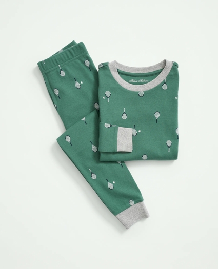 Kids Cotton Printed Pajama Set, image 1