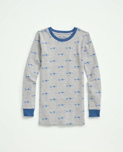 Kids Cotton Printed Pajama Set, image 2