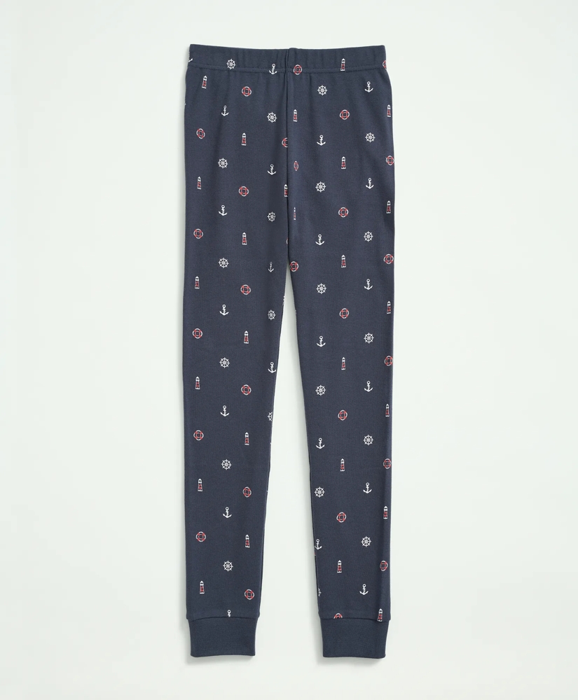 Kids Cotton Printed Pajama Set, image 3