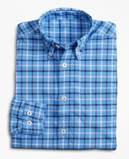 Boys Performance Series Multi-Gingham Sport Shirt