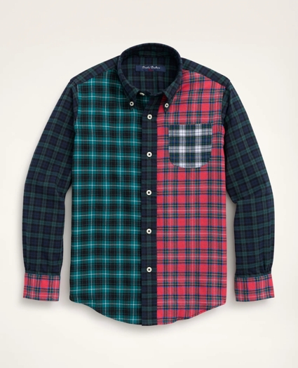 Boys Flannel Fun Sport Shirt, image 1