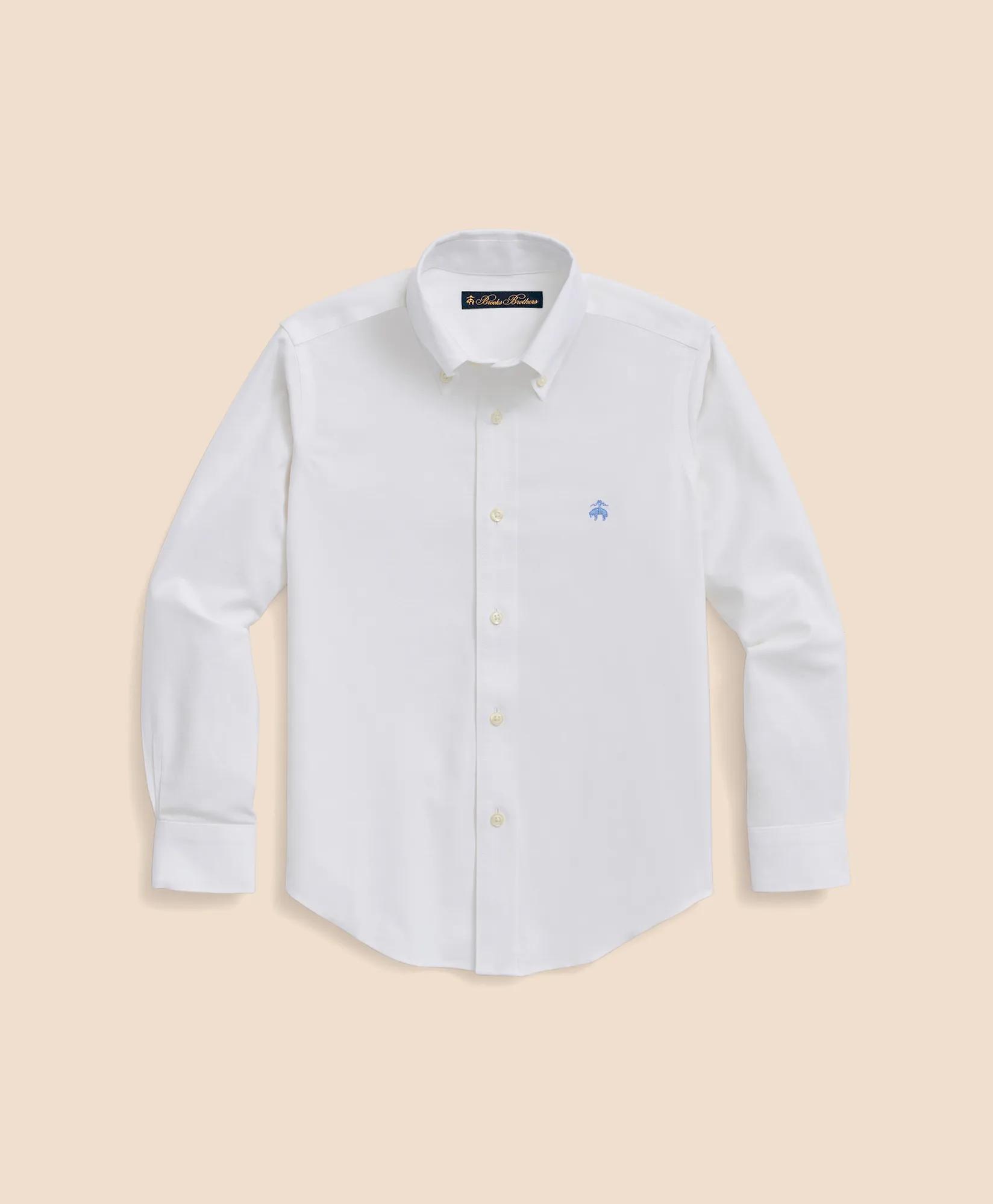 Non-Iron Stretch Cotton Oxford Sport Shirt