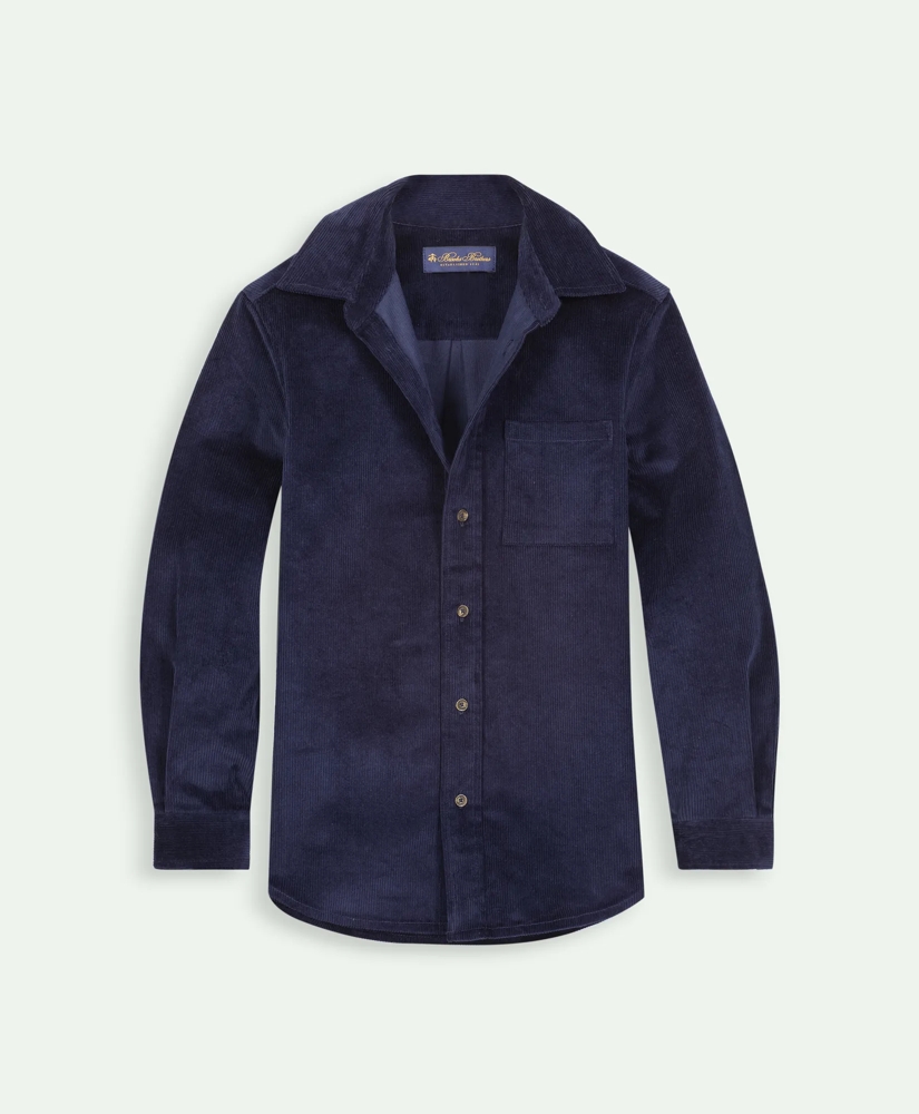 Boys Cotton Corduroy Shirt Jacket, image 3