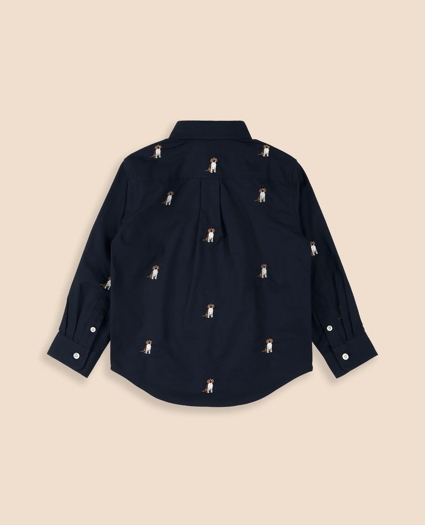 Boys Cotton Oxford Sport Shirt, image 2