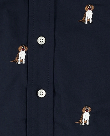 Boys Cotton Oxford Sport Shirt, image 4