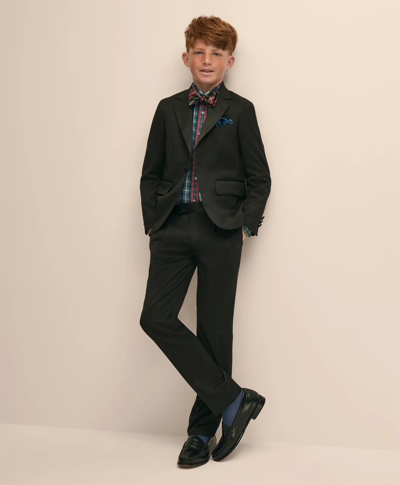 Boys Friday Shirt, Poplin Fun Check, image 5