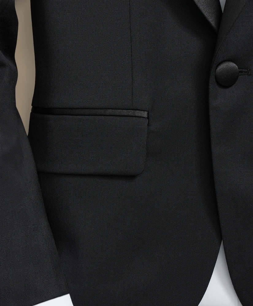 Boys Junior One-Button Tuxedo Jacket, image 8