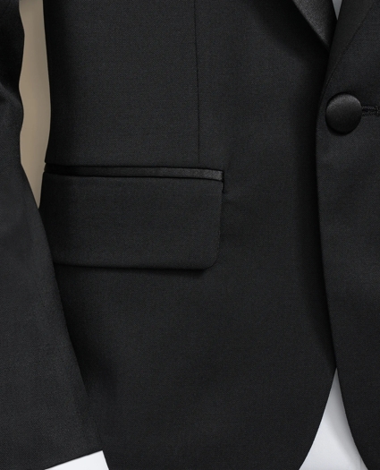 Boys Junior One-Button Tuxedo Jacket, image 8