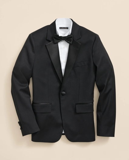 Boys Prep One-Button Tuxedo Jacket