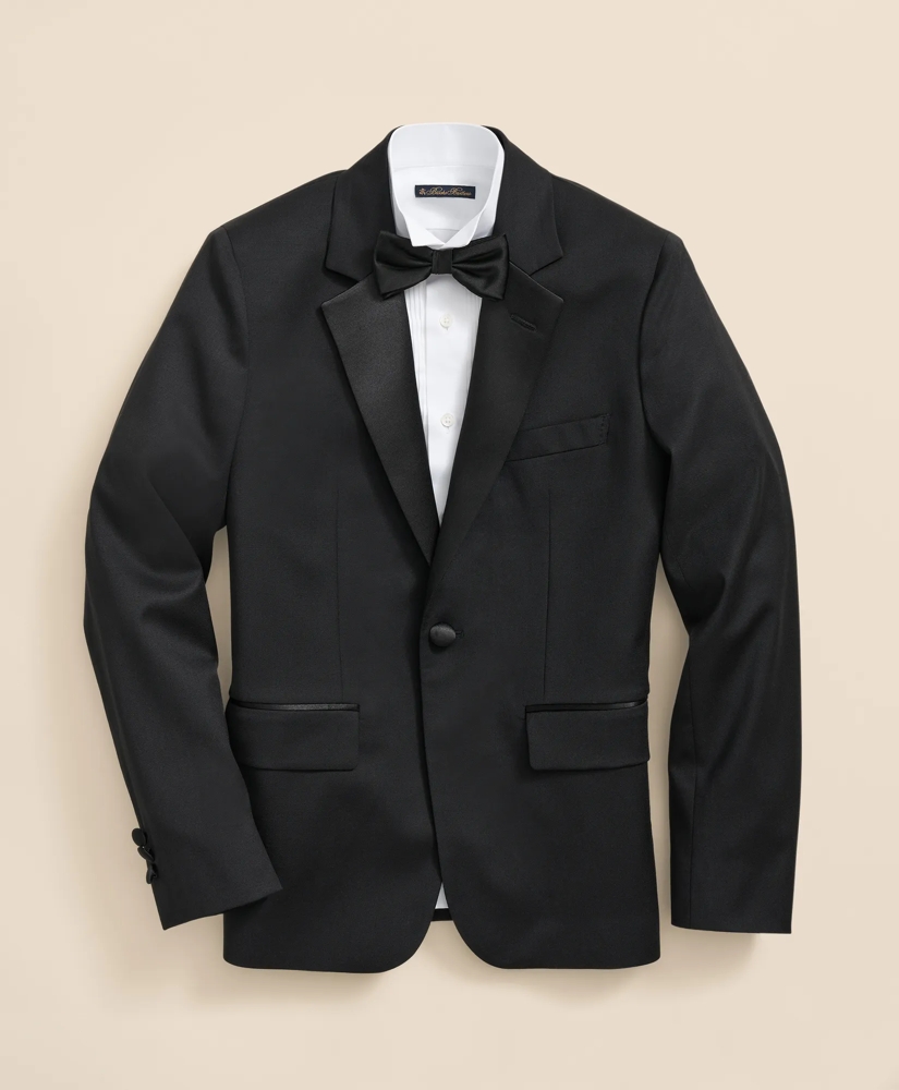 Boys Prep One-Button Tuxedo Jacket, image 3