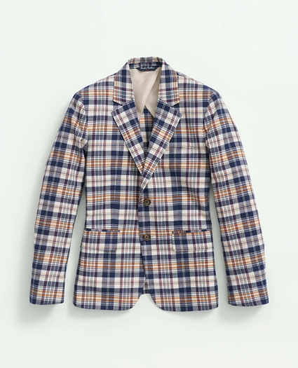 Boys Madras Sport Coat, image 1