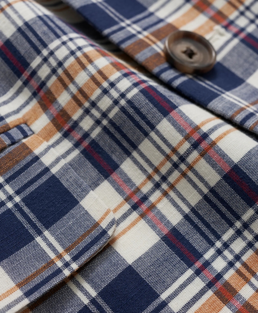 Boys Madras Sport Coat, image 3