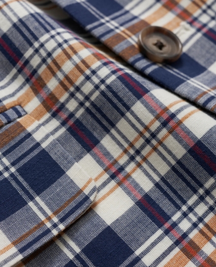 Boys Madras Sport Coat, image 3