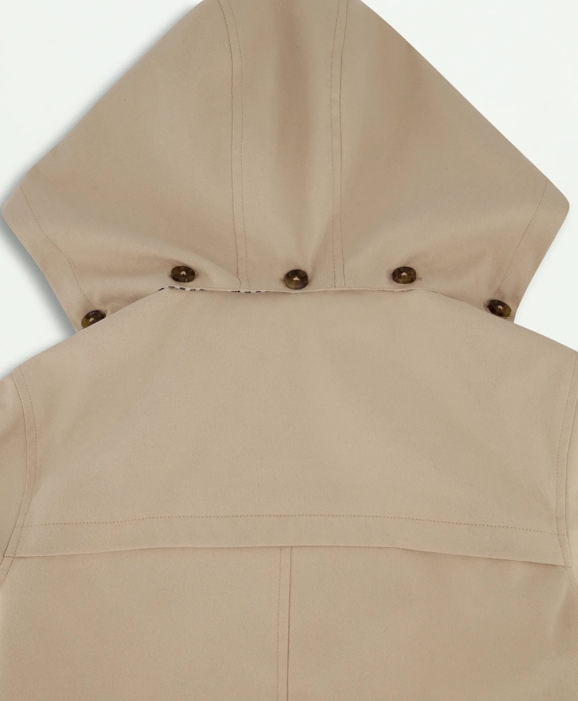 Boys Rain Car Coat With Removable Hood, image 4