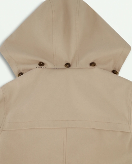 Boys Rain Car Coat With Removable Hood, image 4