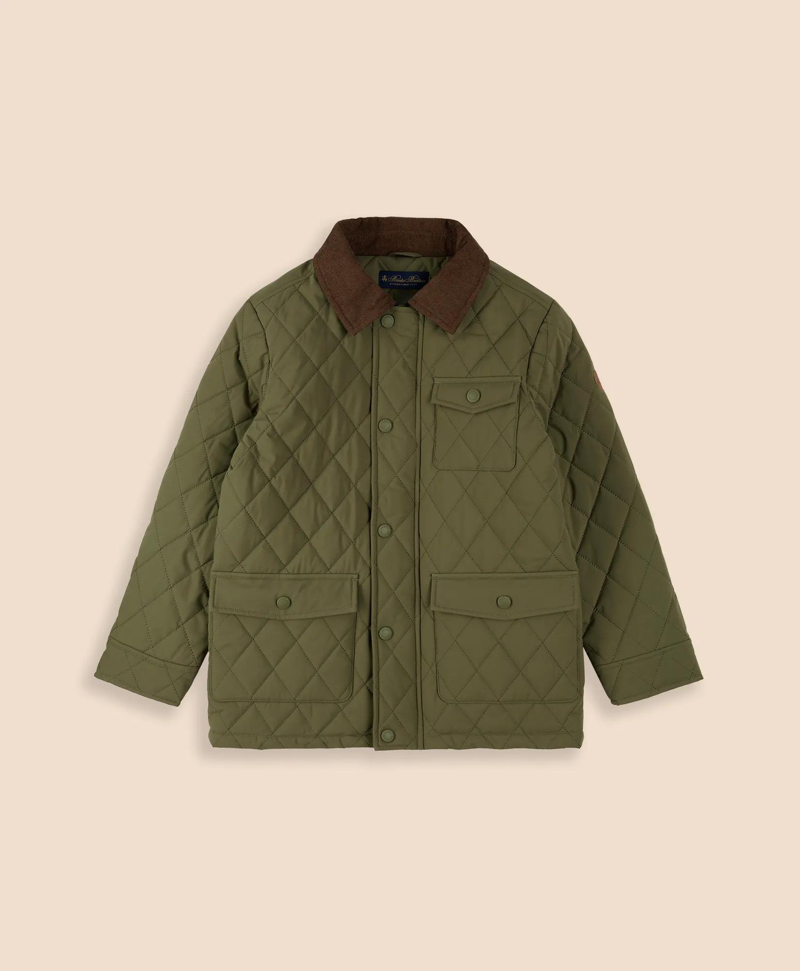 Boys Quilted Jacket, image 1