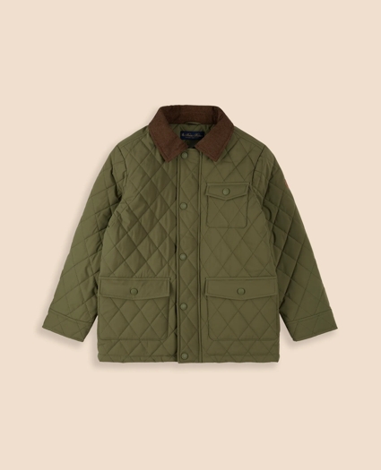 Boys Quilted Jacket, image 1