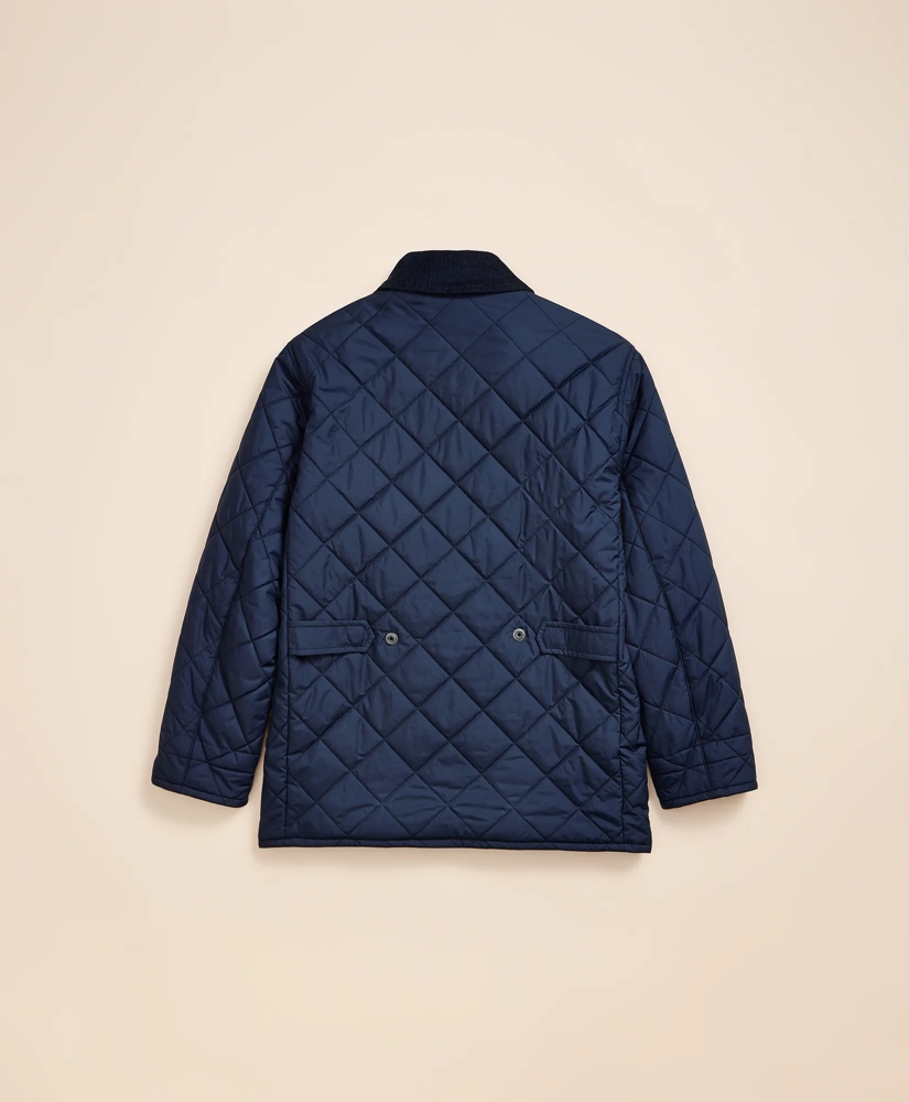 Boys Water-Repellent Quilted Jacket, image 3