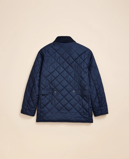 Boys Water-Repellent Quilted Jacket, image 3