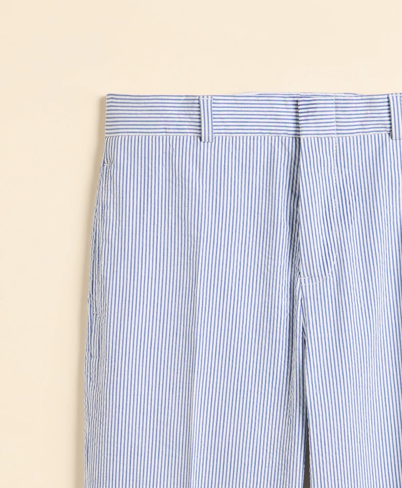 Boys Prep Stretch Cotton Seersucker Suit Pants, image 4